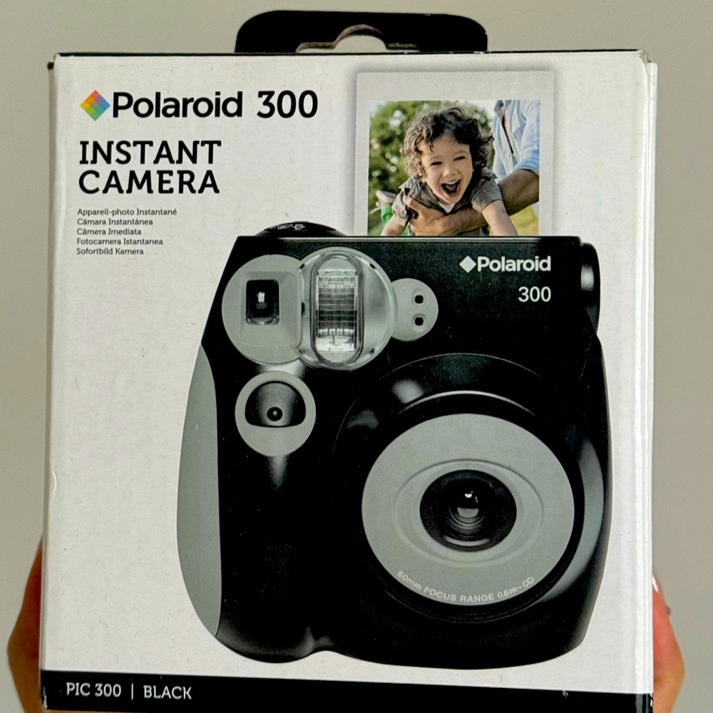 brand new Polaroid 300 camera